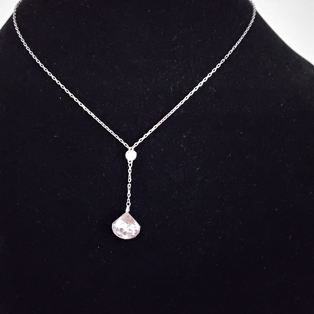 Swarovski drop crystal necklace
